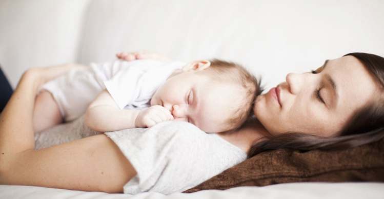 restful sleeps helps reduce belly post pregnancy postpartum
